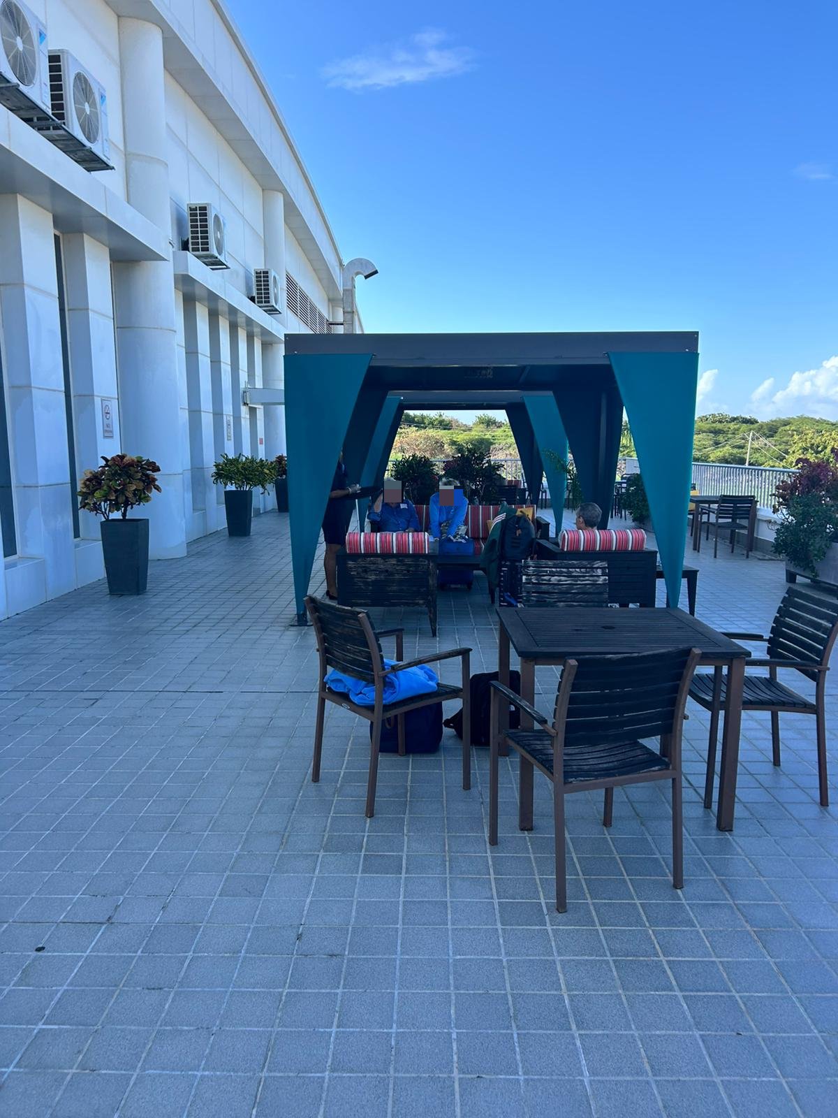 Executive Lounge Antigua Airport Review