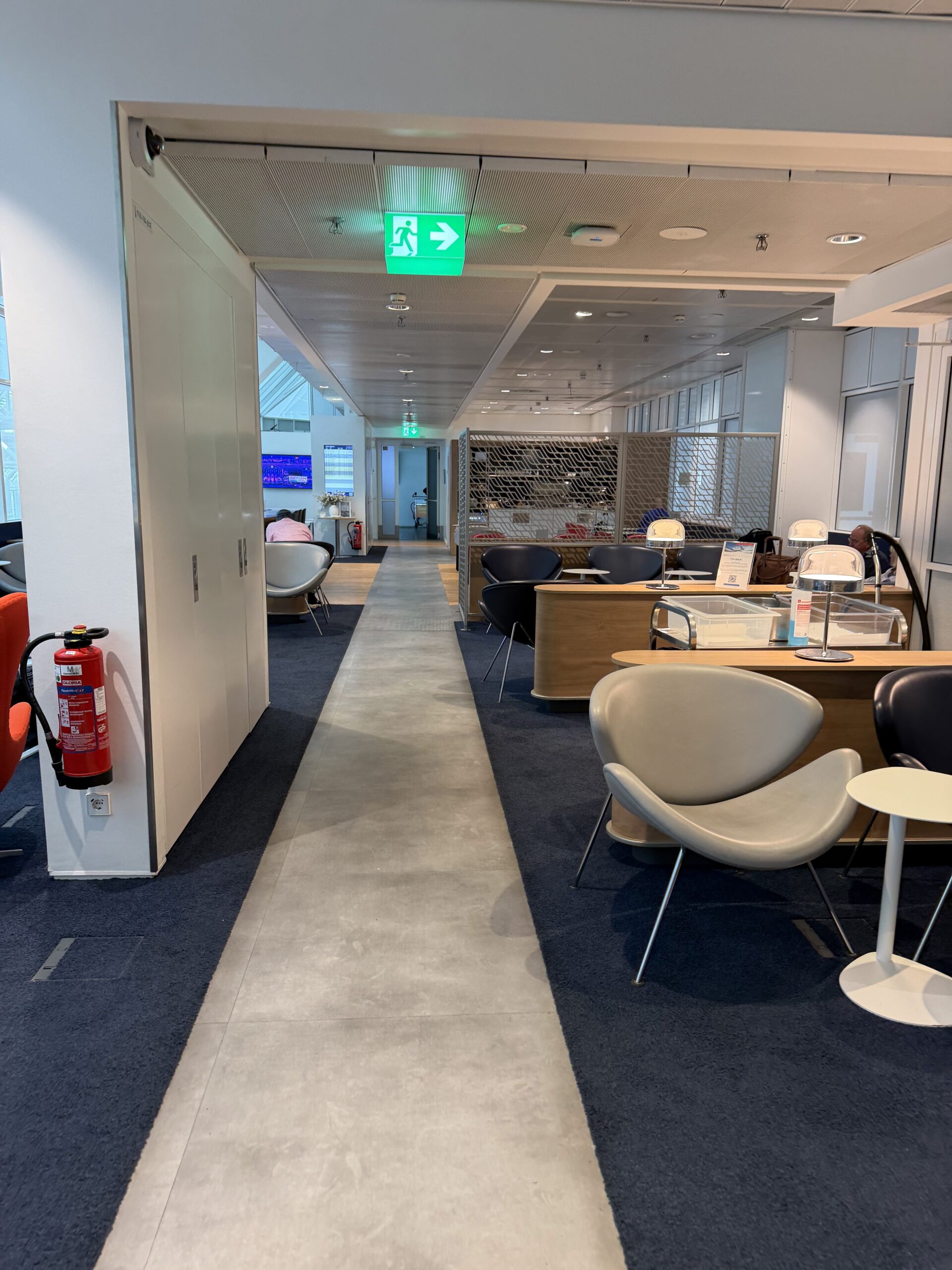 Air France KLM Lounge Munich Terminal 1 main seating section